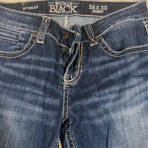 Perfect condition Buckle Black jeans.